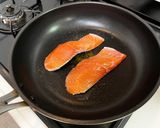 サーモンのディルレモン焼き🇸🇪SWE料理作り方1写真