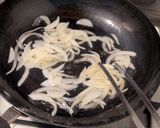 鮎の一夜干しのワンパンパスタ作り方3写真