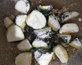ズッキーニの大葉炒め作り方3写真