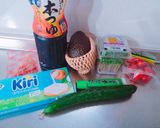 ＊胡瓜とアボカドとトマトのおかかわさび＊作り方1写真