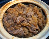牛すじのみぞれ煮込み作り方3写真