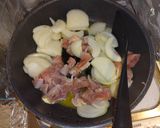 アスパラ鶏肉コーンしめじ玉葱のグラタン作り方1写真