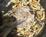 鶏肉としめじ牛蒡ひじきの炊き込みご飯作り方5写真