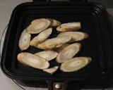 ホットサンドパンで卵ごぼう小松菜焼き作り方3写真