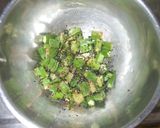 オクラ胡麻和え♪簡単作り方6写真