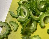 豆腐なしのゴーヤチャンプルー作り方1写真