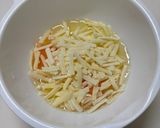 【簡単朝食】チーズオムレツのホットサンド作り方2写真