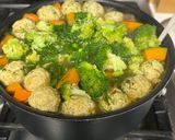 野菜たっぷり☆肉団子のスープ☆作り方7写真