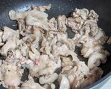 今日の夕飯✨豚こま肉と大根の煮物作り方3写真