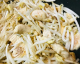 鶏肉＆もやしの辛子マヨネーズ炒め作り方2写真