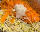 豆もやしとピーラーにんじんの簡単ナムル作り方5写真