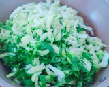 ＊青梗菜のごまたっぷり坦々風ひき肉炒め＊作り方2写真