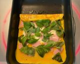 バジルが香るハムチーズ卵焼き（お弁当）作り方5写真