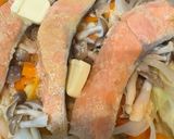鮭と新玉ねぎのバター味噌ちゃんちゃん焼き作り方9写真