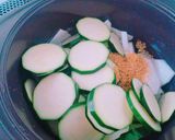 ＊ズッキーニ＆かぶの冷製コンソメ煮＊作り方3写真