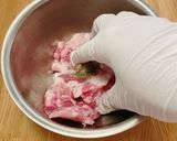 国産豚バラ超粗挽きで作るソーセージ作り方1写真