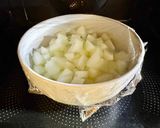 秋の夕飯副菜に。冬瓜とひき肉のとろ〜りチーズ焼作り方3写真