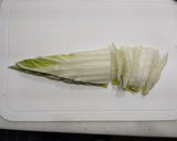 白菜と大根の卵白スープ作り方1写真