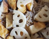 だし香る☆れんこんと丸天の炒め煮作り方7写真