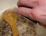 サバ缶ガーリックパスタライム添え作り方3写真