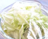 キャベツ土佐和え作り方1写真