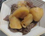 コク旨！牛すじの肉じゃが☆下処理から！作り方6写真