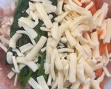鶏胸肉の野菜たっぷりチキンロール😋作り方5写真