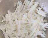 大根のわさび醤油和え作り方2写真