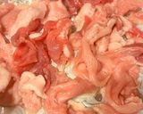 豚肉とにんにくの芽炒め作り方3写真