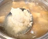 簡単時短夕食に☆れんこんと厚揚げのとろ〜り味噌汁作り方4写真