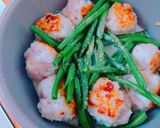 ＊鶏つくねといんげんのレモンソテー＊作り方4写真