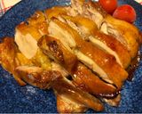 放置で皮パリ！鶏もも肉の黄金オーブン焼き作り方3写真