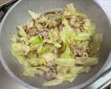 キャベツとニラのオイスター炒め作り方5写真