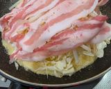 【簡単】長芋メインのふわふわとんぺい焼き作り方3写真