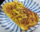 とろろ昆布と紅しょうがを玉子焼きに入れて作り方8写真