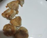 鶏むね肉ときのこのガーリック醤油炒め作り方4写真