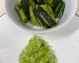 酒ツマ　納豆の野沢菜和え作り方1写真