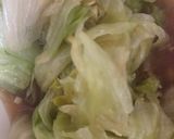 一玉消費レタスのしゃぶしゃぶサラダ😋作り方5写真