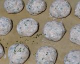 鶏団子チーズボール揚げ大葉入りお弁当にも✨作り方2写真