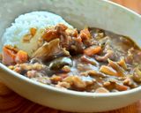 スパイス香る⭐︎なすとトマトのカレー作り方8写真