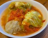 トマトスープ煮のロールキャベツ作り方9写真
