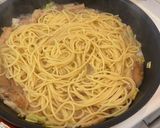 和風豆乳クリームパスタ（豆苗入り）作り方11写真