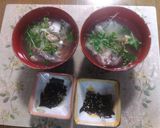 シンプルな基本の味(^q^)真鯛✨の潮汁作り方21写真