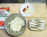 オイルサーディンの濃厚トマトソースパスタ作り方2写真