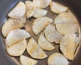 長芋とキノコの昆布茶炒め作り方2写真