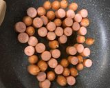 山かけウインナー丼作り方2写真