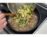 にら玉あんかけ♪豚にら玉厚揚げ★動画あり作り方27写真