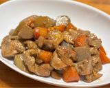 簡単！鶏肉ごぼうこんにゃく人参の甘辛煮作り方10写真