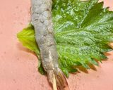 豚バラと大葉のえび巻き焼き作り方3写真