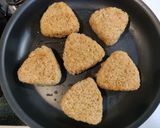 炊飯器とフライパンで焼きおにぎり作り方5写真